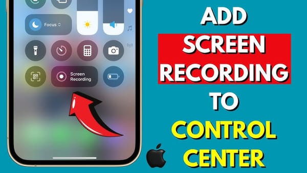 how to screen record on iphone